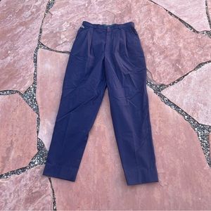 Vintage Lacoste baby blue pleated pants